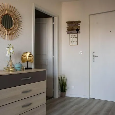 Studio' Cocooning*fibre*centre Ville*auto 24/24* * Saint-Louis (Haut-Rhin)